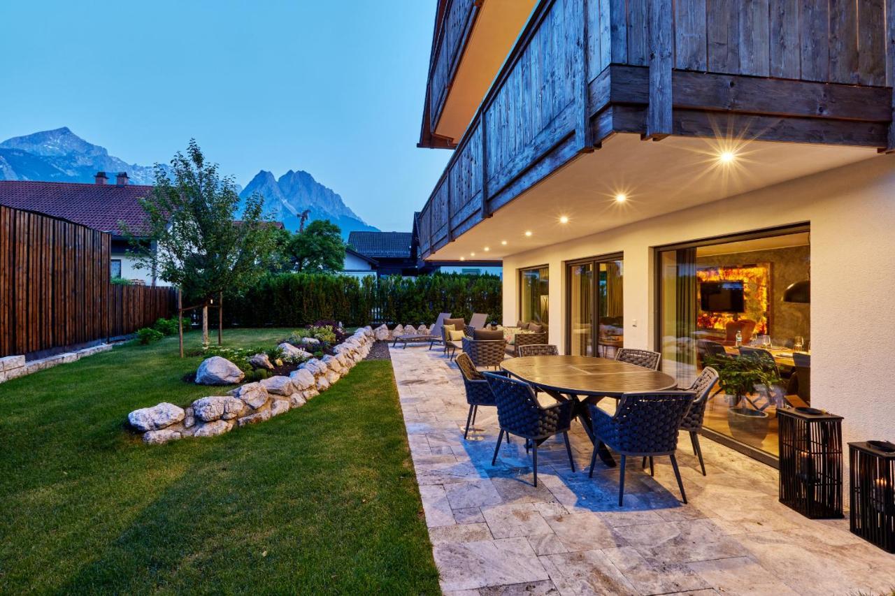 Private Spa & Garden Alpi Garmisch-Partenkirchen Bagian luar foto
