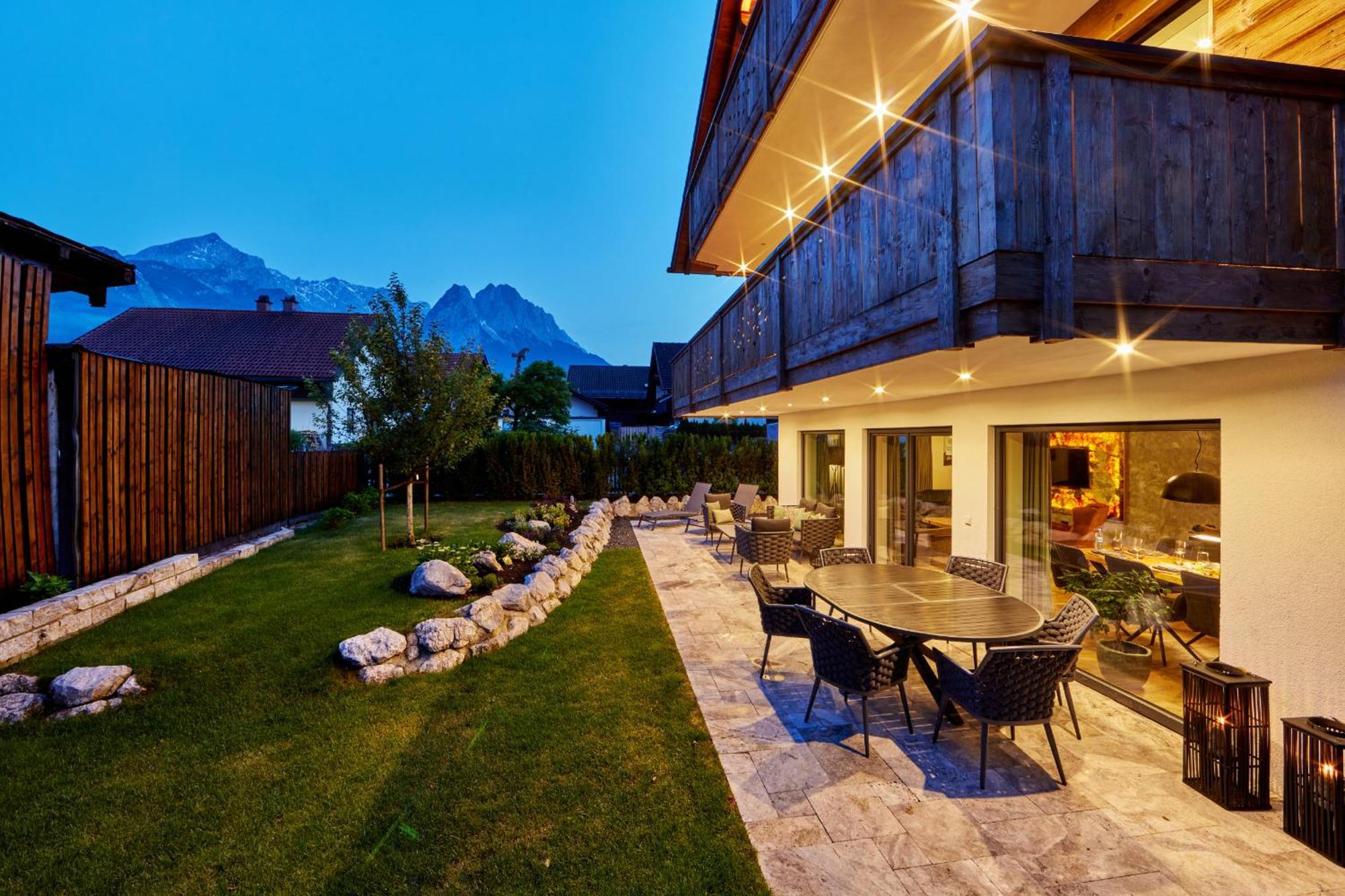 Private Spa & Garden Alpi Garmisch-Partenkirchen Bagian luar foto